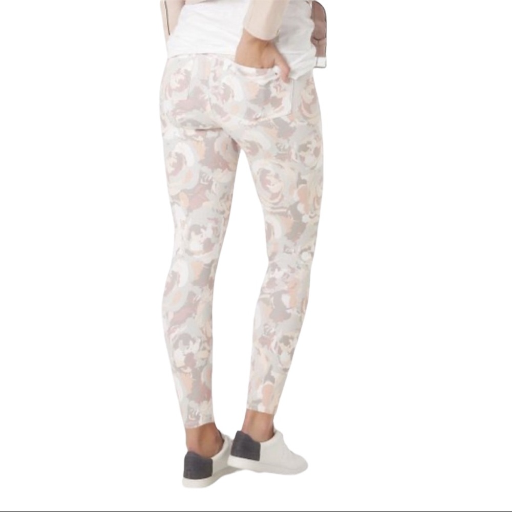 Spanx Jean-ish Leggings in Blush Bloom - Picture 4 of 8